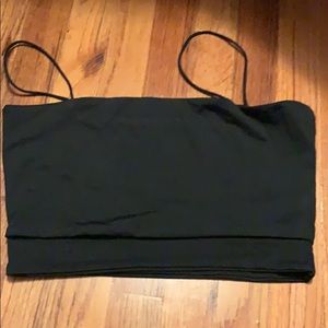 black tank top